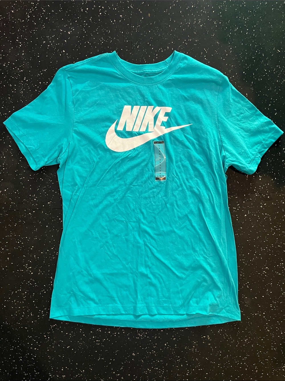 Nike Teal Short-Sleeve Logo Tee